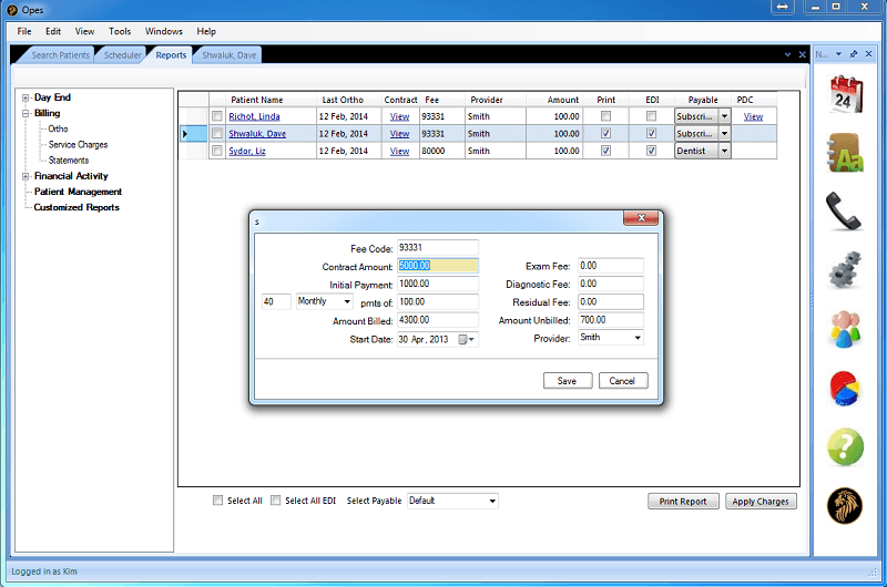 Dental Software System Treatment Planning