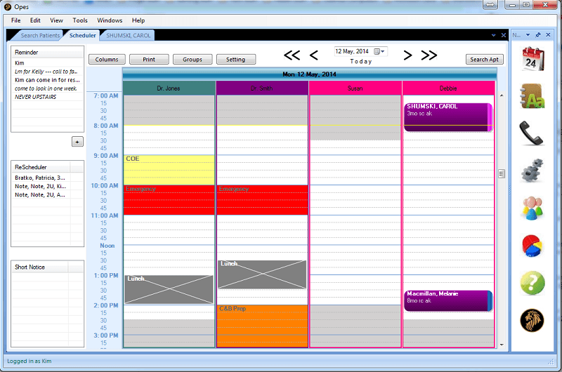 Dental Software System Schedule